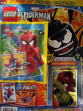 LEGO MARVEL SPIDERMAN 4/2024 SPIDER-MAN + PAJĘCZY PEŁZACZ