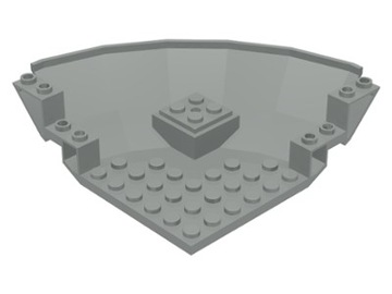 Panel 10 x 10 x 2 2/3 Quarter Saucer Base 30201