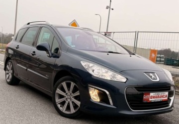 Peugeot 308 I SW Facelifting 1.6 VTI 120KM 2013 Peugeot 308 FAMILY PanoramicznyDach 1.6i 120ps Bezwypadkowy Serwisowany TOP, zdjęcie 9