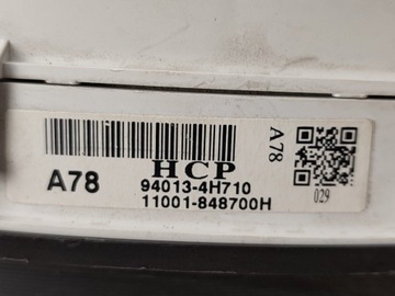 PŘÍSTROJOVÁ DESKA BUDÍKY TACHOMETR HYUNDAI H1 II I800 H300 2007–2023 EU