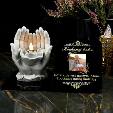 СВЕЧА СВЕЧА СВЕТОДИОДНАЯ СТАТУЭТКА С ФОТО ДЛЯ КЛАДБИЛЬНОЙ МОГИЛЫ