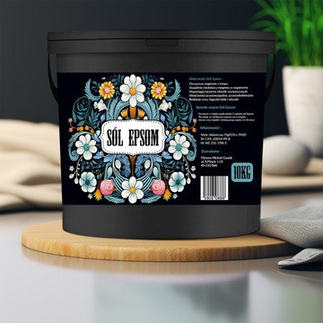 СУЛЬФАТ МАГНИЯ ЭПСОМ СОЛЬ ДЛЯ СПА МАССАЖНОЙ ВАННЫ ГОРЬКОЕ ЗДОРОВЬЕ 10 КГ