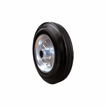 KOŁO PEŁNE METAL GUMA 100 mm 70 kg PODPOROWE fi 12