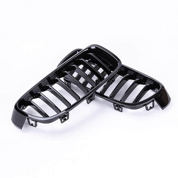 GRILL CZARNY połysk F30 F31 M3 nerki BMW 1 żebro