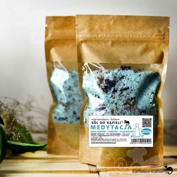 МЕДИТАЦИЯ СОЛЬ ДЛЯ ВАНН шалфей мальва лайм 200