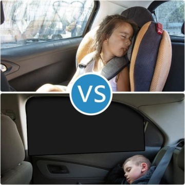 КОМПЛЕКТ МАГНИТНЫХ СОЛНЦЕЗАЩИТНЫХ КОВРИКОВ ДЛЯ ЗАДНИХ СТЕКЛА АВТОМОБИЛЯ