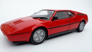 WELLY BMW M1 RED 1:24 НОВАЯ МЕТАЛЛИЧЕСКАЯ МОДЕЛЬ