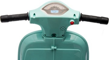 Электромотоцикл SUN BABY Scooter Vespa Turquoise 2,5 км/ч