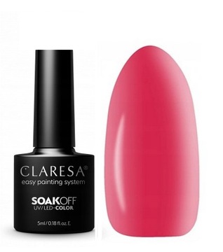 CLARESA PINK 522 LAKIER HYBRYDOWY RÓŻOWY