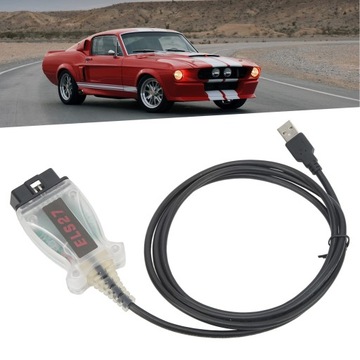 Сканер OBD2 OBDII Диагностический считыватель кодов ошибок Поддержка кабеля адаптера сканирования
