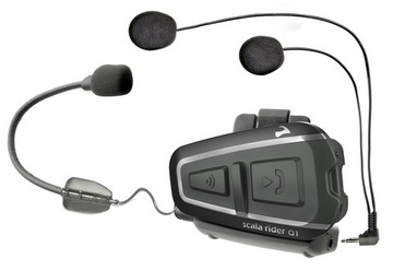 НАБОР CARDO SCALA RIDER Q1 TEAM SET Домофон для мотоцикла