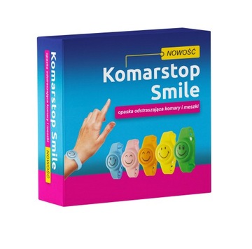 КОМАСТОП SMILE INSECT BLAST ОТ КОМАРОВ 3 шт.