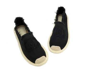 ТЕННИСНЫЕ ОБУВИ БАЛЕРИНЫ ЭСПАДРИЛЕ КРОССОВКИ ЧЕРНЫЕ 40