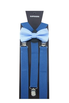 Подтяжки и галстук-бабочка для мальчика 7-12 лет для причастия, выступления, свадьбы, СВАДЬБНЫЕ УЗОРЫ