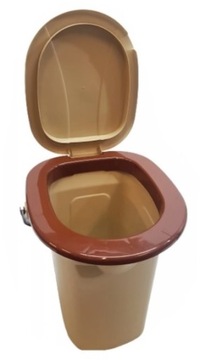 Туристический туалет GreenBlue GB320BR, темно-синий и розовый