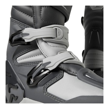 Buty motocyklowe enduro FOX COMP DARK SHADOW czarny szary GRATISY