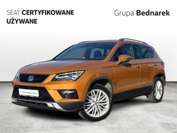 Seat Ateca SUV 2.0 TSI 190KM 2017 Seat Ateca Bezwypadkowy / Salon Polska / Serwis