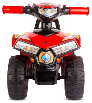 Квадроцикл для ребенка до года, красный.