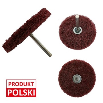 KRĄŻEK DYSK NORTON 90mm WŁÓKNINA COARSE