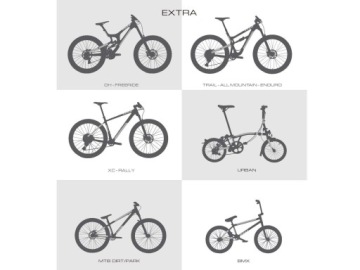 Наклейки Защитная крышка для рамы MTB велосипеда AMS - Kriss Kyle Black