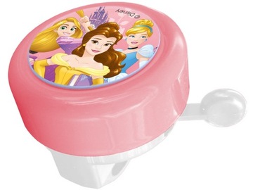 Dzwonek do roweru DISNEY KSIĘŻNICZKI PINK 50 mm