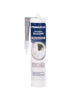 SILIKON UNIWERSALNY BEZBARWNY RAWLPLUG 300ML