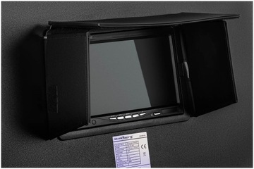 Endoskop kamera inspekcyjna LCD TFT 7'' śr. rur 40-80 mm dł. 40m
