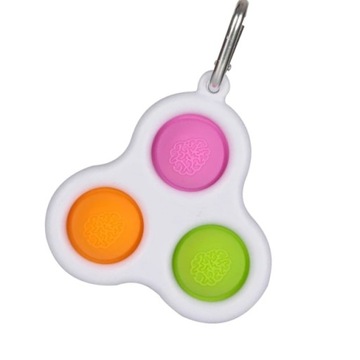 POP-IT FIDGET TOY PUSH BUBBLE BRELOK GNIOTEK