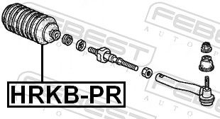 КРЫШКА ПЕРЕКЛЮЧАТЕЛЯ ЛЕВОГО ПЕРЕДНЕГО ОКНА HRKB-PR