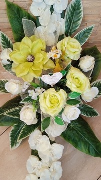 Цветы Украшение могилы на кладбище НАБОР букета