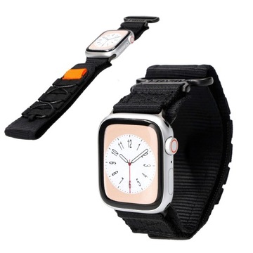 Pasek z nylonu Bizon do Apple Watch 1/2/3/4/5/6/7/8/9/SE/SE 2022 38/40/41mm