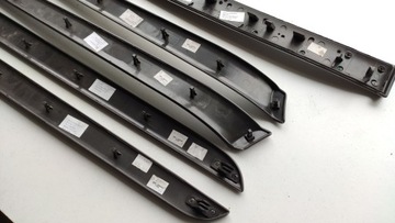 AUDI A4 B6 B7 ДЕКОРЫ НАКЛАДКИ НА ДВЕРИ КОМПЛЕКТ ПОВОРОТНЫХ ЕС