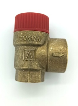 ZAWÓR BEZPIECZEŃSTWA C.O. MS 2,5bar 1/2x3/4 AFRISO