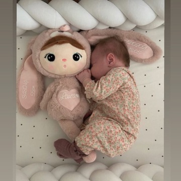 Мягкая кукла Metoo Bunny с именем