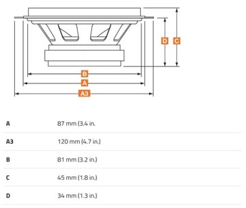 АВТОМОБИЛЬНЫЕ ДИНАМИКИ HERTZ 87MM ДЛЯ VW GOLF 2 JETTA POLO + СКИДКИ