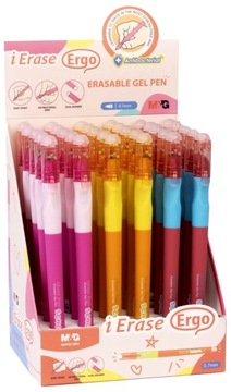 DŁUGOPIS WYMAZYWALNY ERGO GIRLS NIEBIESKI MG DISPLAY 30 SZT.