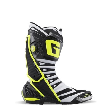 GAERNE BUTY SPORTOWE MODEL GP1 EVO KOLOR BIAŁY/CZARNY/ŻÓŁTY ROZMIAR 42