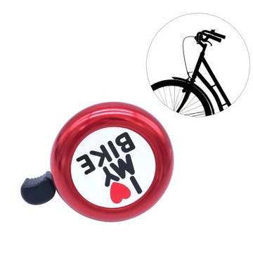 JEDNOROŻEC DZWONEK ROWEROWY ROZSZERZONE KORALIKI PREZENTY KLAMRA LINOWA