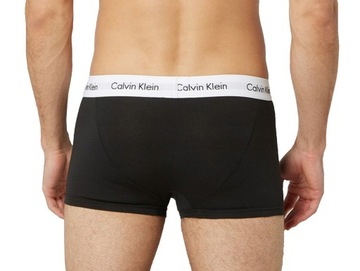 Bokserki, majtki męskie CK Calvin Klein BLACK 3 PACK U2664G001