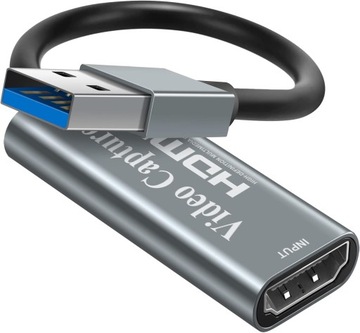 Karta do przechwytywania wideo HDMI capture, grabber, rejestrator USB 3.0 C