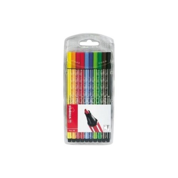 CIENKOPIS PEN 68 Stabilo mix 10 kol.
