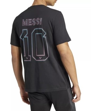 KOSZULKA PIŁKARSKA ADIDAS MESSI NADRUK PLECY IV1805 rozmiar M bawełniana