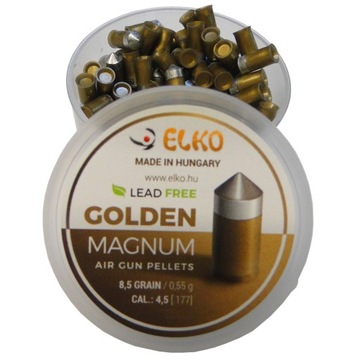 SRUT STALOWO TEFLONOWY 4,5mm ZŁOTY OSTRY DIABOLO
