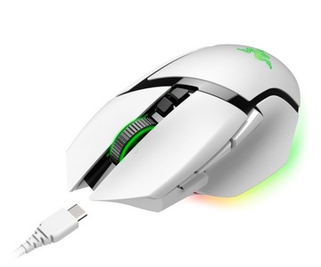 Myszka bezprzewodowa Razer Basilisk V3 Pro optyczna Bluetooth RGB Biała