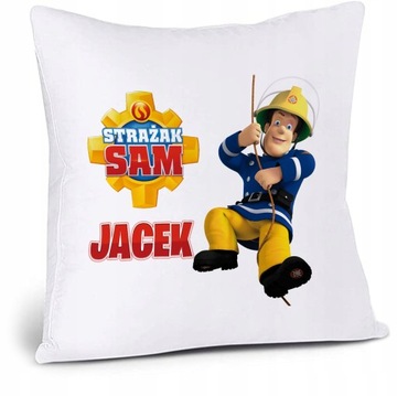 PODUSZKA BIAŁA STRAŻAK SAM