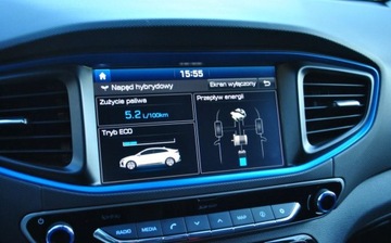 Hyundai IONIQ Hatchback 1.6 GDi 141KM 2018 Hyundai IONIQ 1.6 Hybrid 141KM F-LED Infinity NAV Climatronic Kamera SERWI, zdjęcie 36