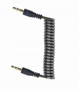 GEMBIRD kabel spiralny miniJack 3,5mm Jack 1,8m