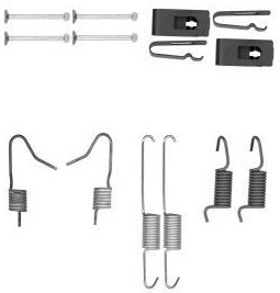 Sprężynki szczęk AVENSIS T25 RAV4 QASHQAI TIIDA