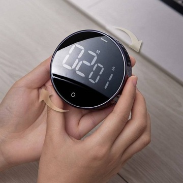 ТАЙМЕР/СЕКУНДОН BASEUS HEYO, ЦИФРОВОЙ, МАГНИТЫ