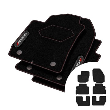 Koberce Carbon pro Ford Galaxy 2006-2015